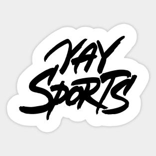 yay sports Sticker